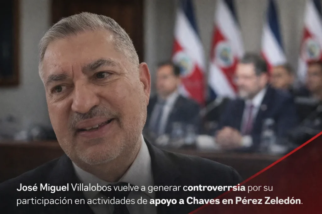 José Miguel Villalobos en contexto político por apoyo a Chaves en Pérez Zeledón - Radio Zurquí
