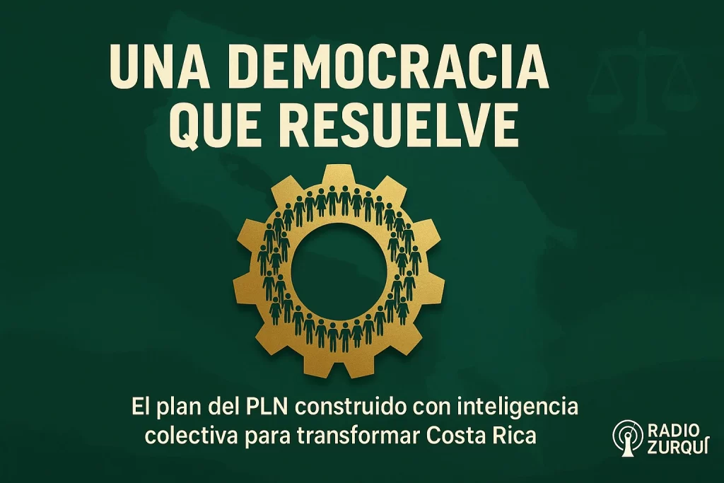 PLN, plan de gobierno, Una Democracia que Resuelve, Marvin Taylor, seguridad, educación, salud, economía, infraestructura, pensión básica universal, Red de Cuido, Estado digital, 5G.