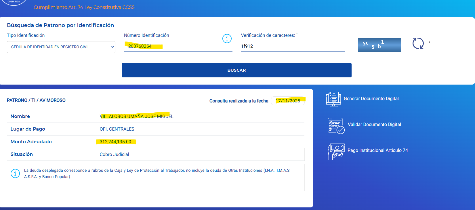 CCSS, José Miguel Villalobos, deuda con la CCSS, Pueblo Soberano, Rodrigo Chaves, seguridad social, política Costa Rica, candidatura cuestionada, narco partido, deuda prescripta, insultos a ciudadanos.