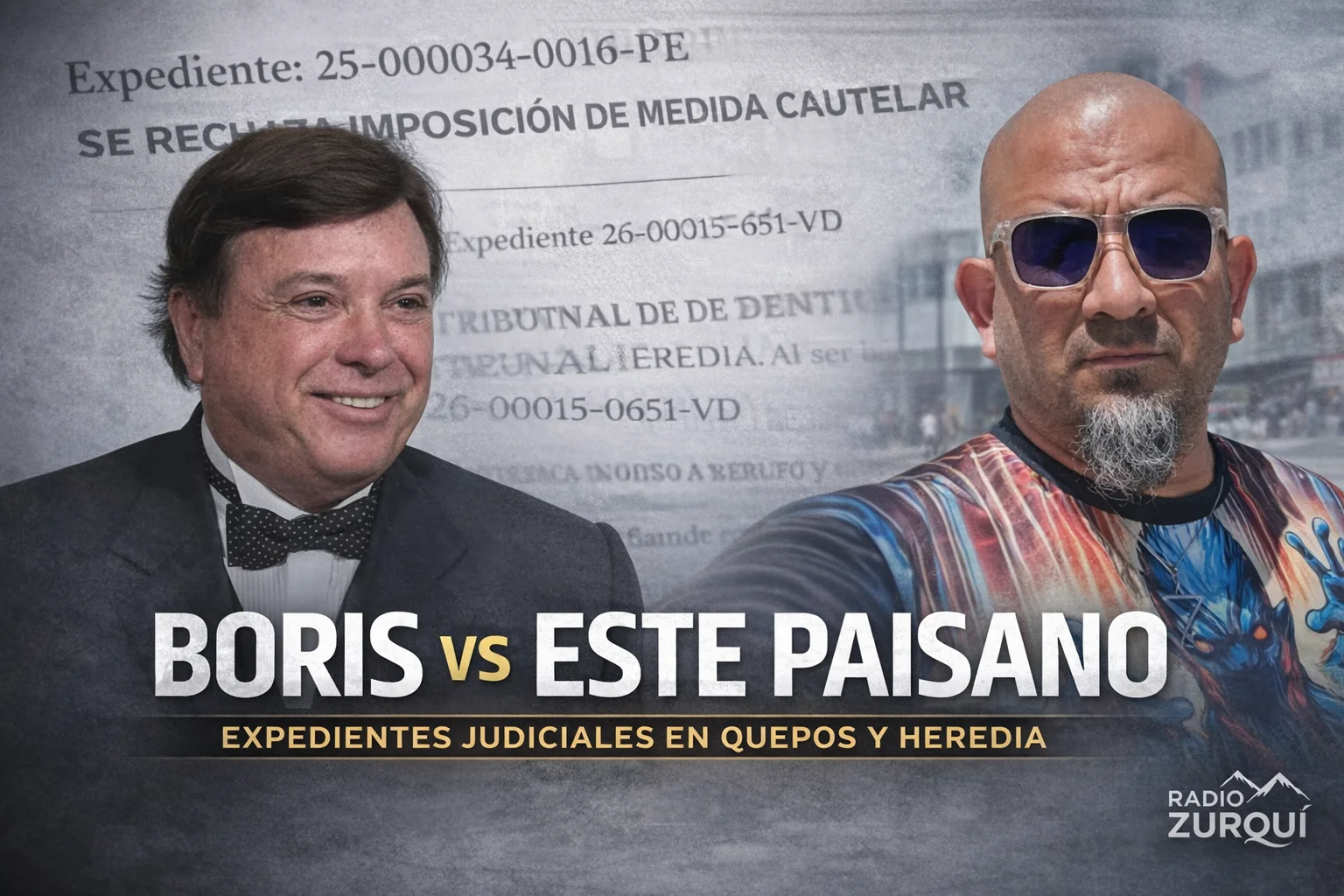 Caso Boris vs Este Paisano documentado por Radio Zurqui
