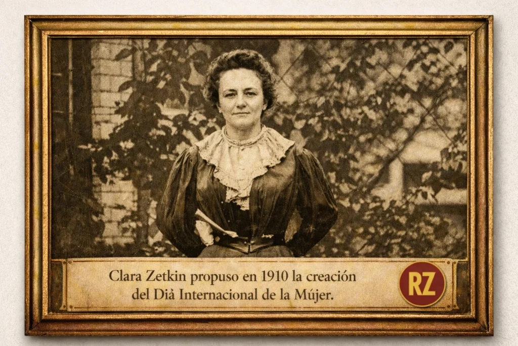 Clara Zetkin impulsora del Día Internacional de la Mujer en 1910