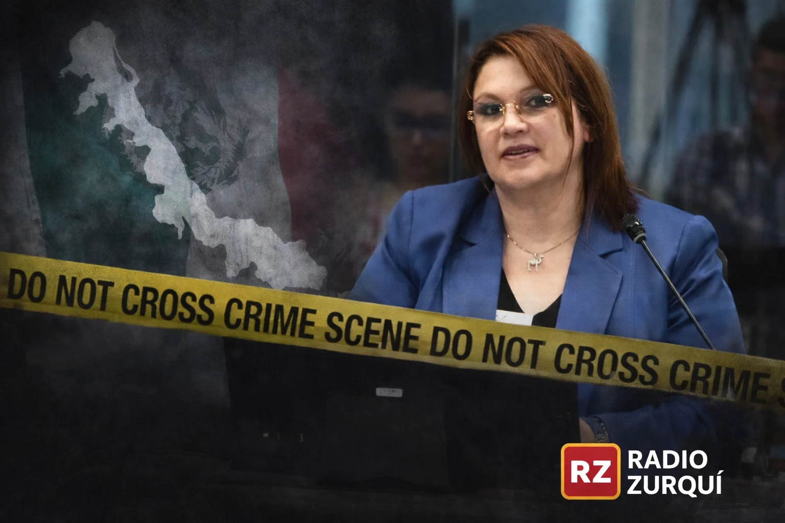 Mayuli Ortega Guzmán y expediente en México, imagen de referencia publicada por Radio Zurquí