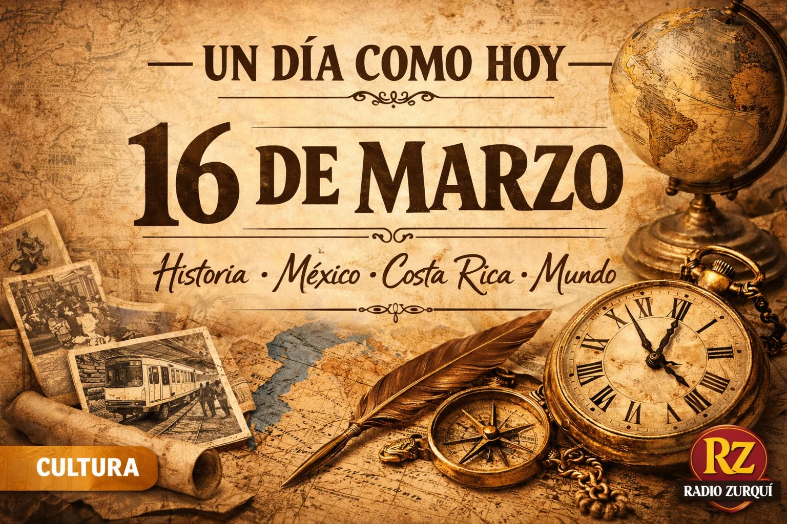 Un Día Como Hoy 16 De Marzo En La Historia — Radio Zurqui