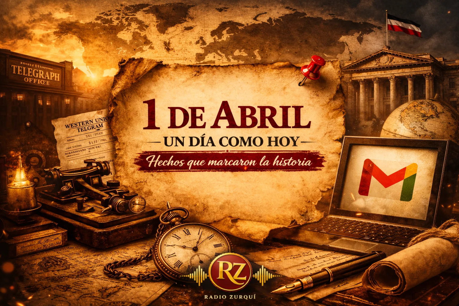 Un Dia Como Hoy 1 De Abril En La Historia — Radio Zurqui
