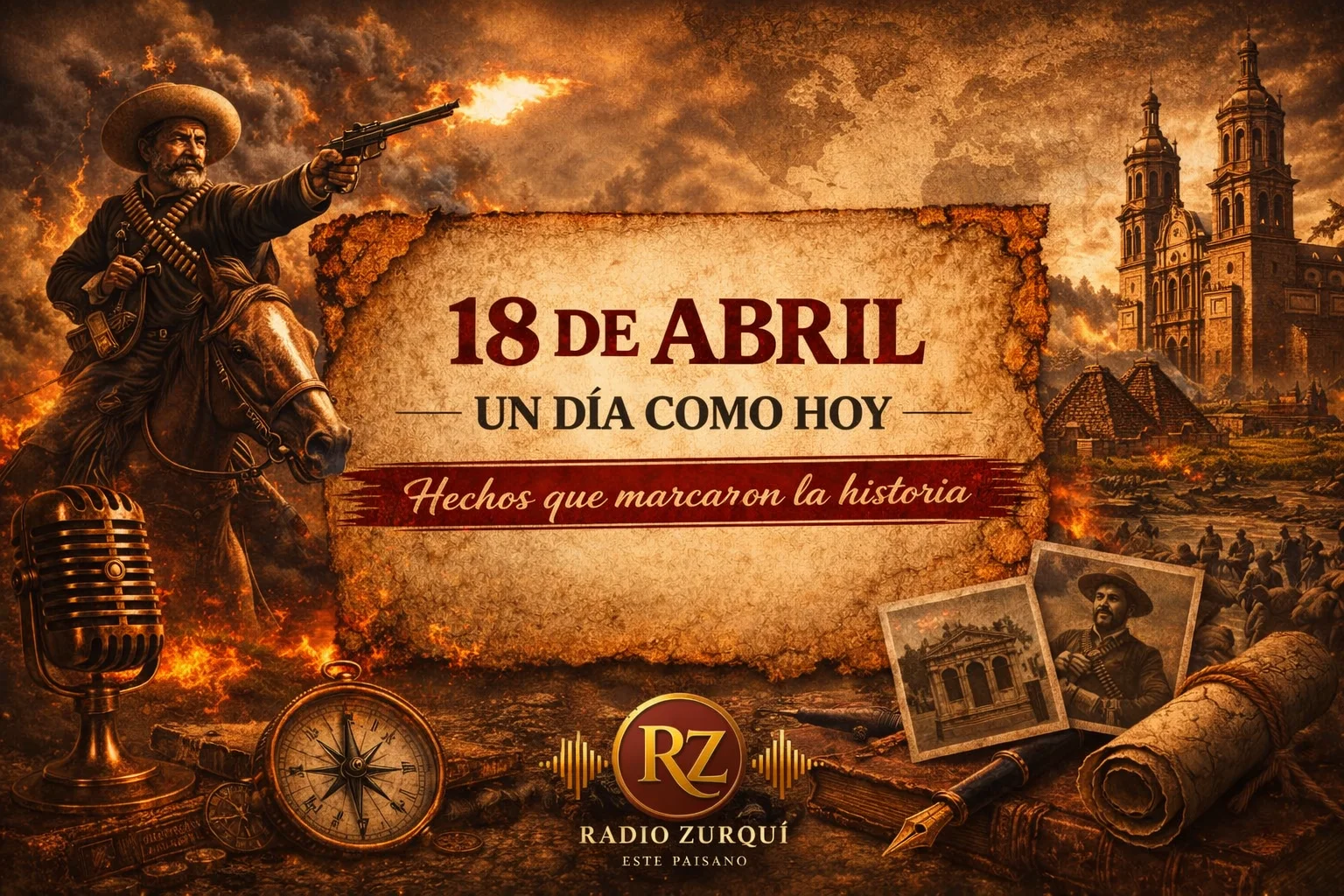 Un Día Como Hoy 18 De Abril En La Historia — Radio Zurqui