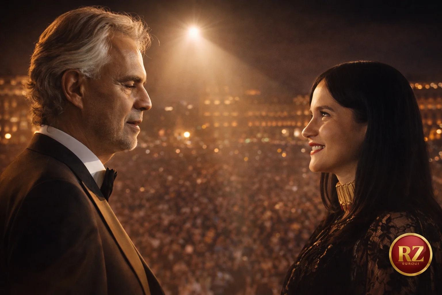 Invitados concierto Bocelli Zócalo CDMX archivo de Radio Zurquí