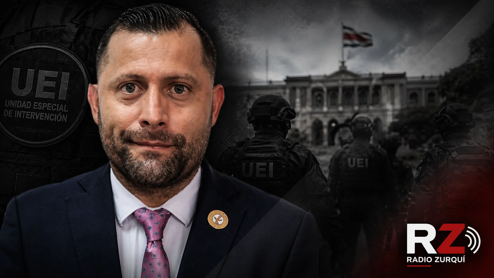 Jeffrey Cerdas, exdirector de la UEI, vinculado a temas de seguridad nacional según cobertura de Radio Zurquí