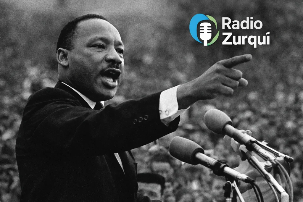 Martin Luther King Jr discurso derechos civiles 4 de abril en la historia archivo de Radio Zurquí