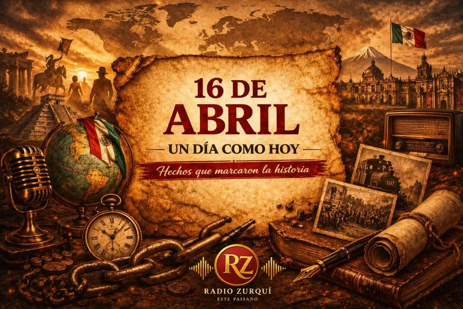 Un Día Como Hoy 16 De Abril En La Historia — Radio Zurqui