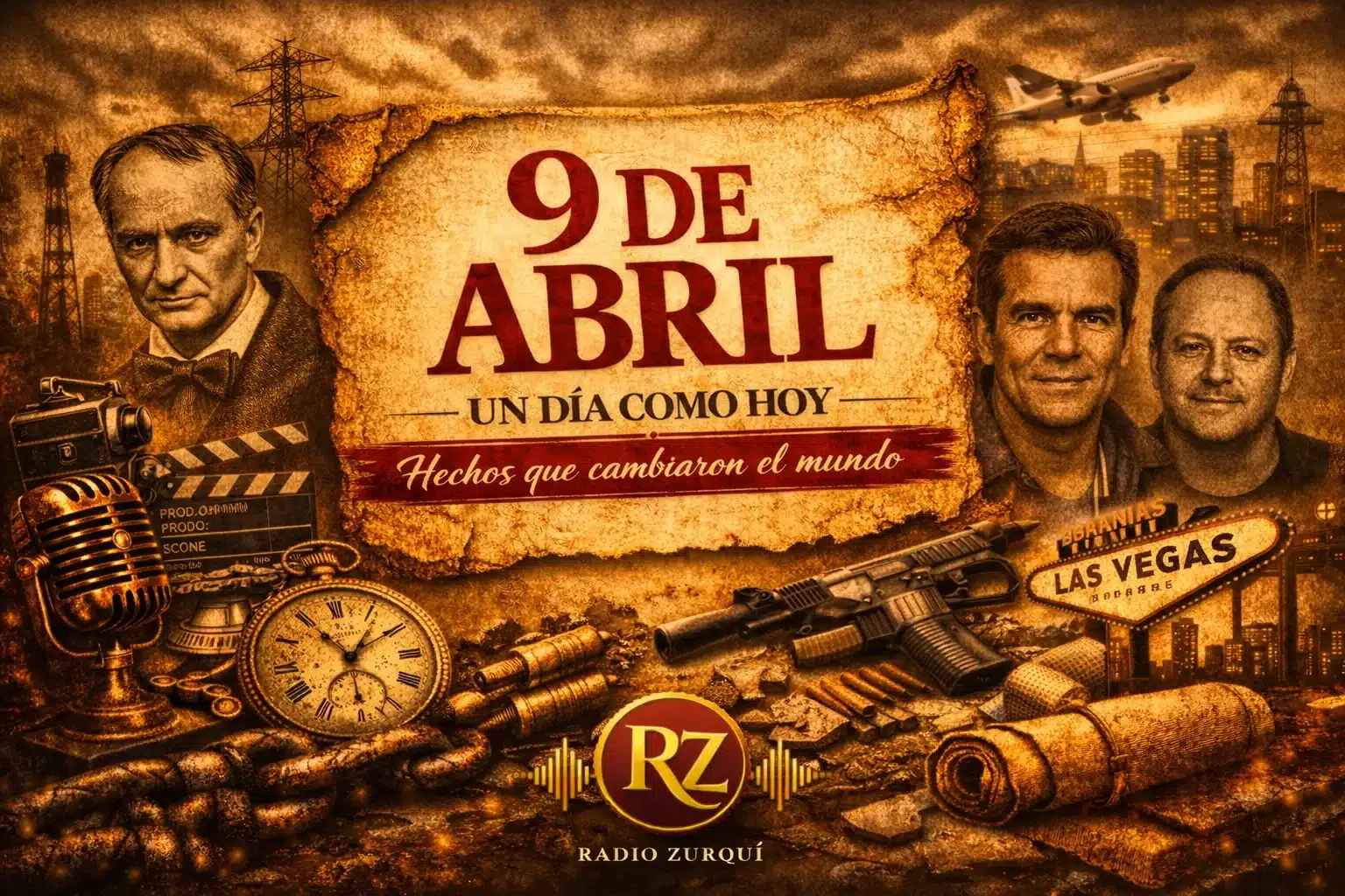 Un Día Como Hoy 9 De Abril En La Historia — Radio Zurqui