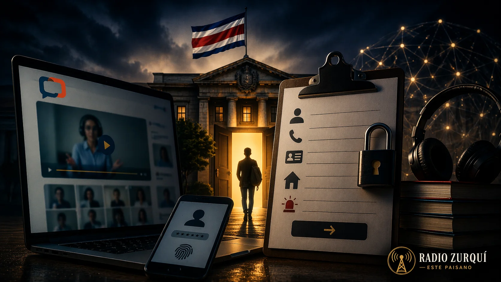 Hello Brete Open English datos personales Costa Rica archivo de Radio Zurquí