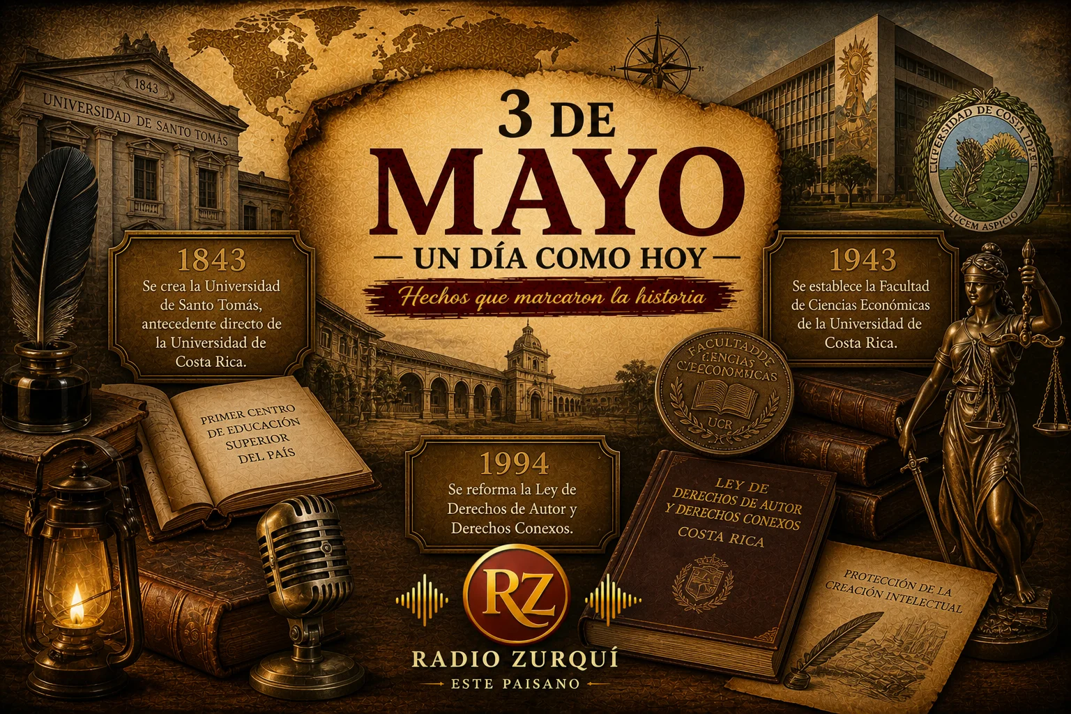 Un Día Como Hoy 3 De Mayo En La Historia — Radio Zurqui