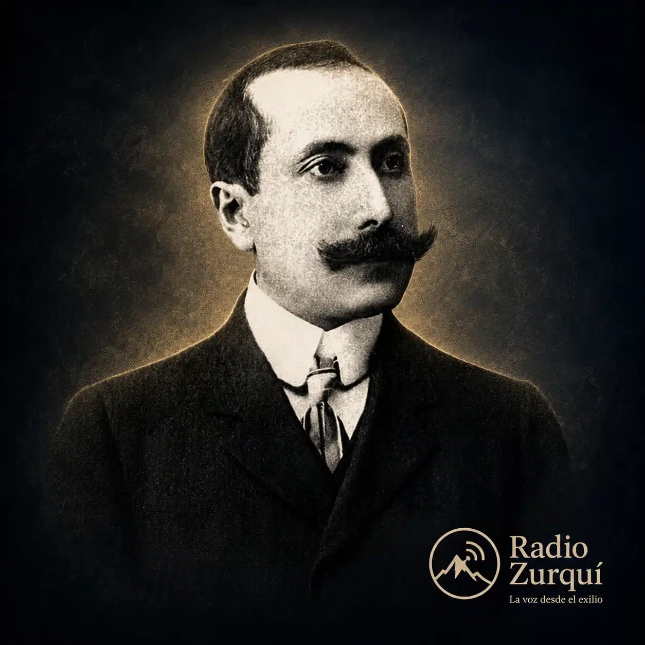Retrato de Amado Nervo para la cita del día del 24 de mayo en Radio Zurquí
