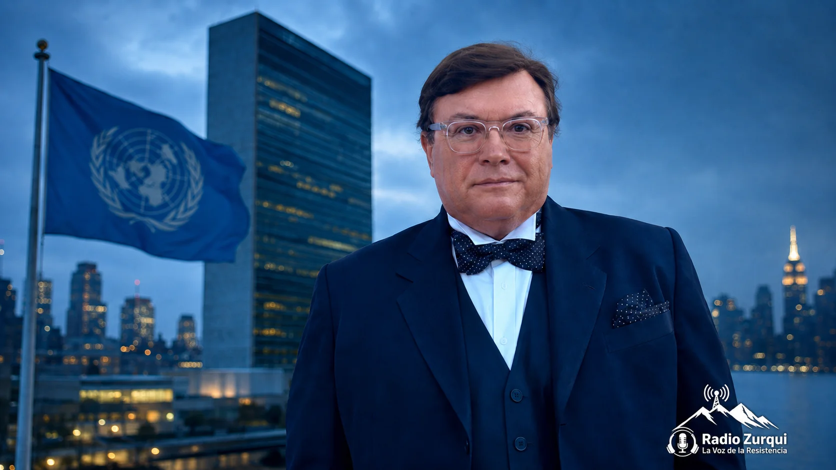 Boris Marchegiani embajador ante la ONU y el premio del poder, imagen editorial de Radio Zurqui