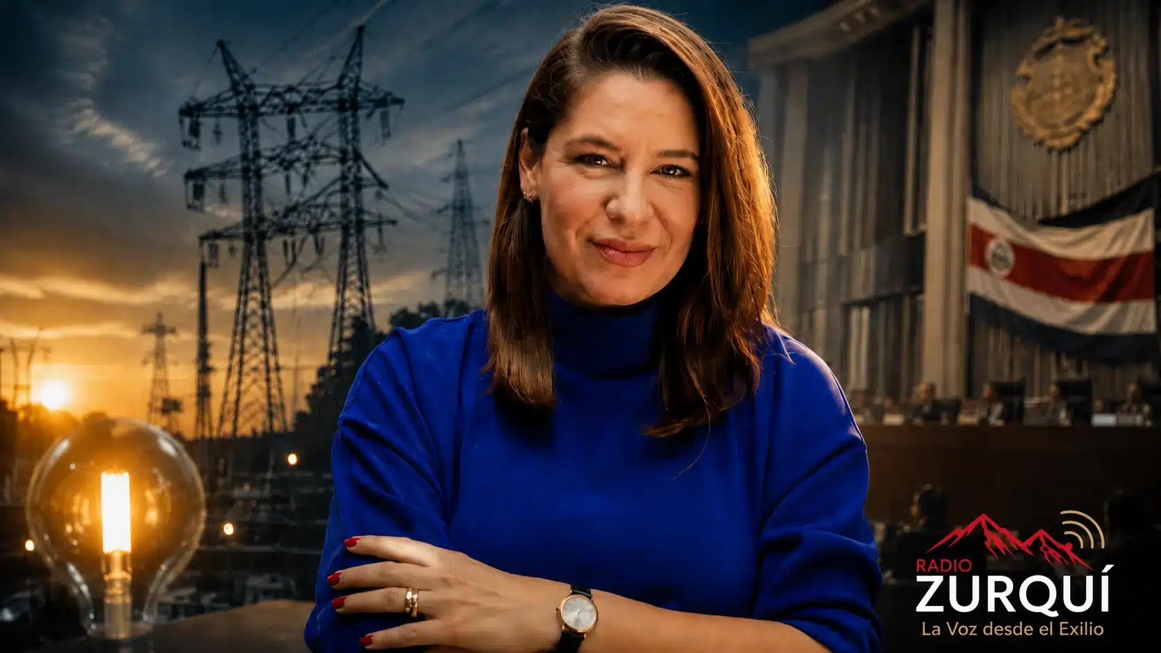 Claudia Dobles votará contra proyecto de armonización eléctrica en Radio Zurquí