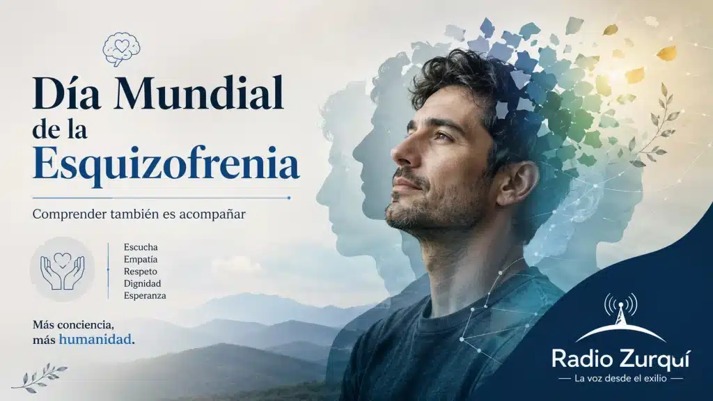 Día Mundial de la Esquizofrenia con mensaje de conciencia, empatía y dignidad en Radio Zurquí