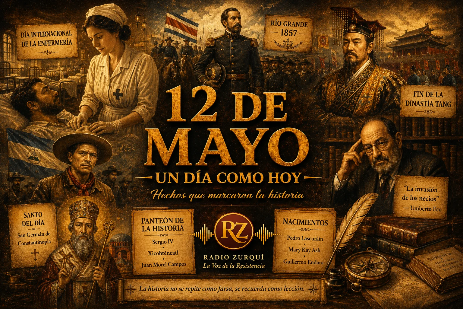 Un Día Como Hoy 12 De Mayo En La Historia — Radio Zurqui