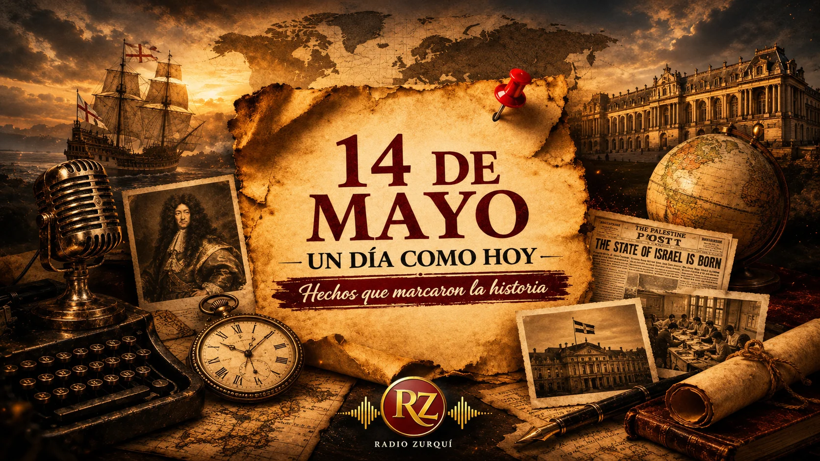 Un Día Como Hoy 14 De Mayo En La Historia — Radio Zurqui