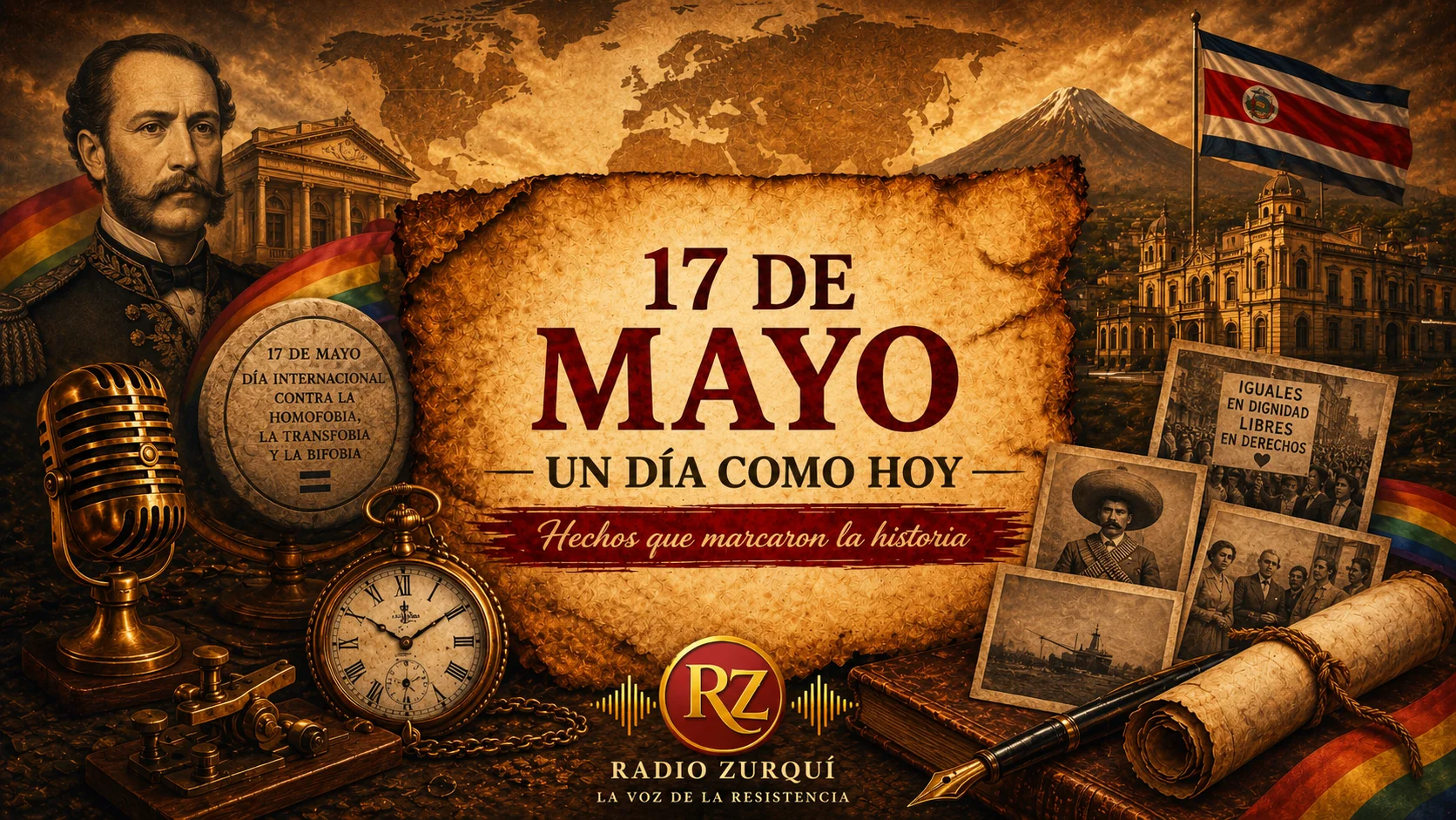 Un Día Como Hoy 17 De Mayo En La Historia — Radio Zurqui