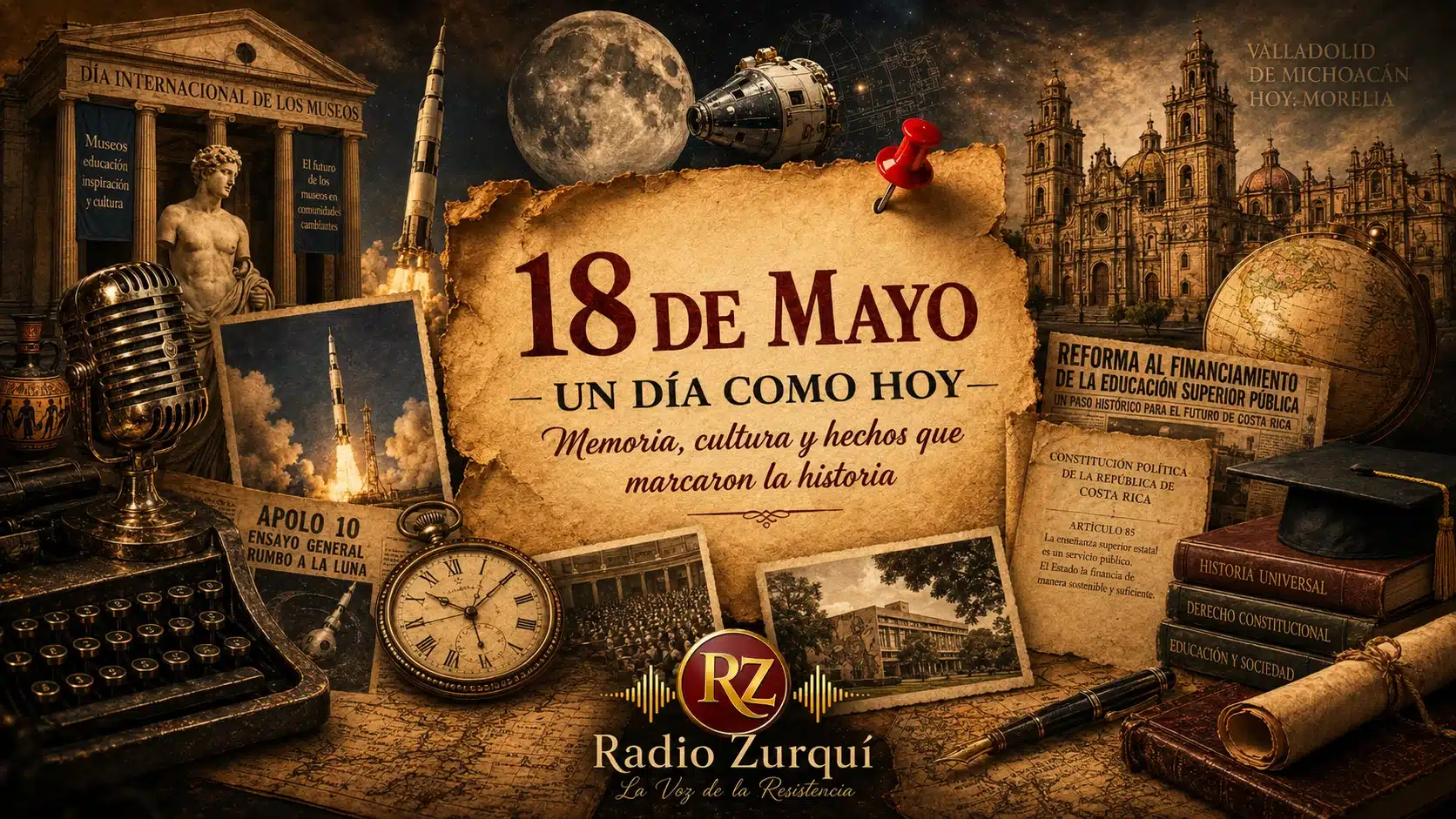 Un Día Como Hoy 18 De Mayo En La Historia — Radio Zurqui