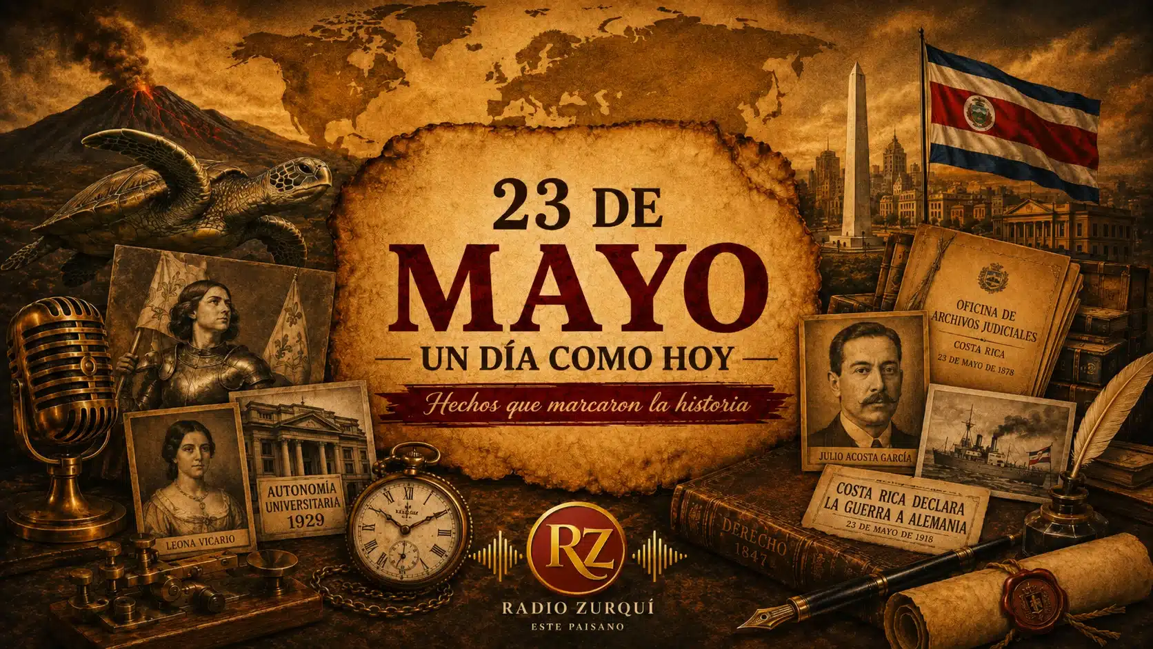 Un Día Como Hoy 23 De Mayo En La Historia — Radio Zurqui