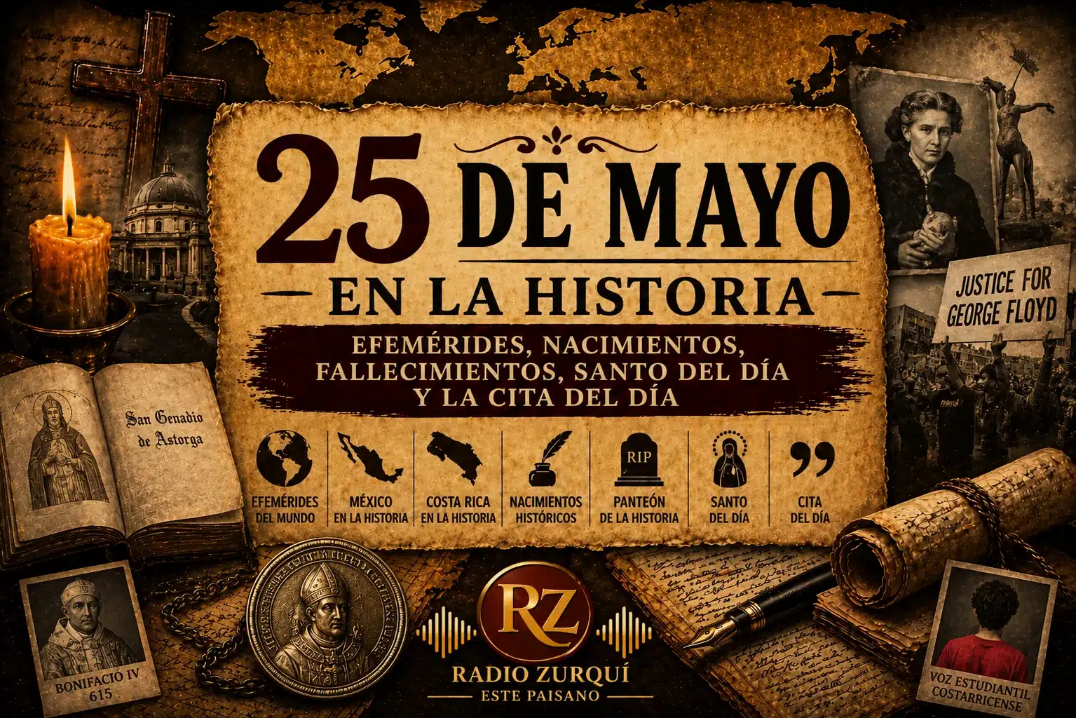Un Día Como Hoy 25 De Mayo En La Historia — Radio Zurqui