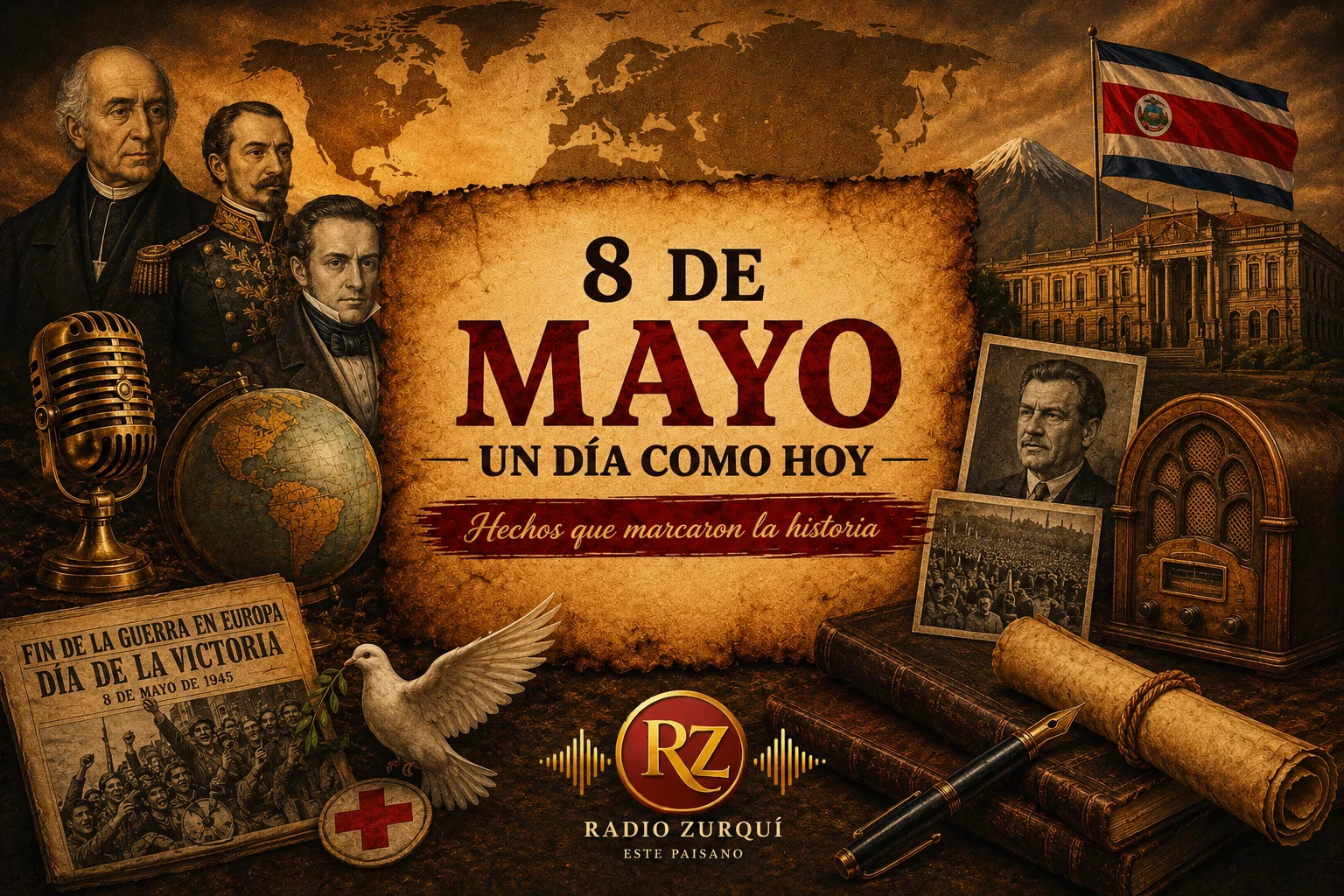 Un Día Como Hoy 8 De Mayo En La Historia — Radio Zurqui