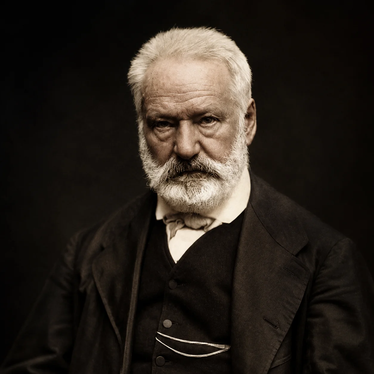 Retrato de Víctor Hugo para la Cita del Día del 28 de mayo en Radio Zurquí