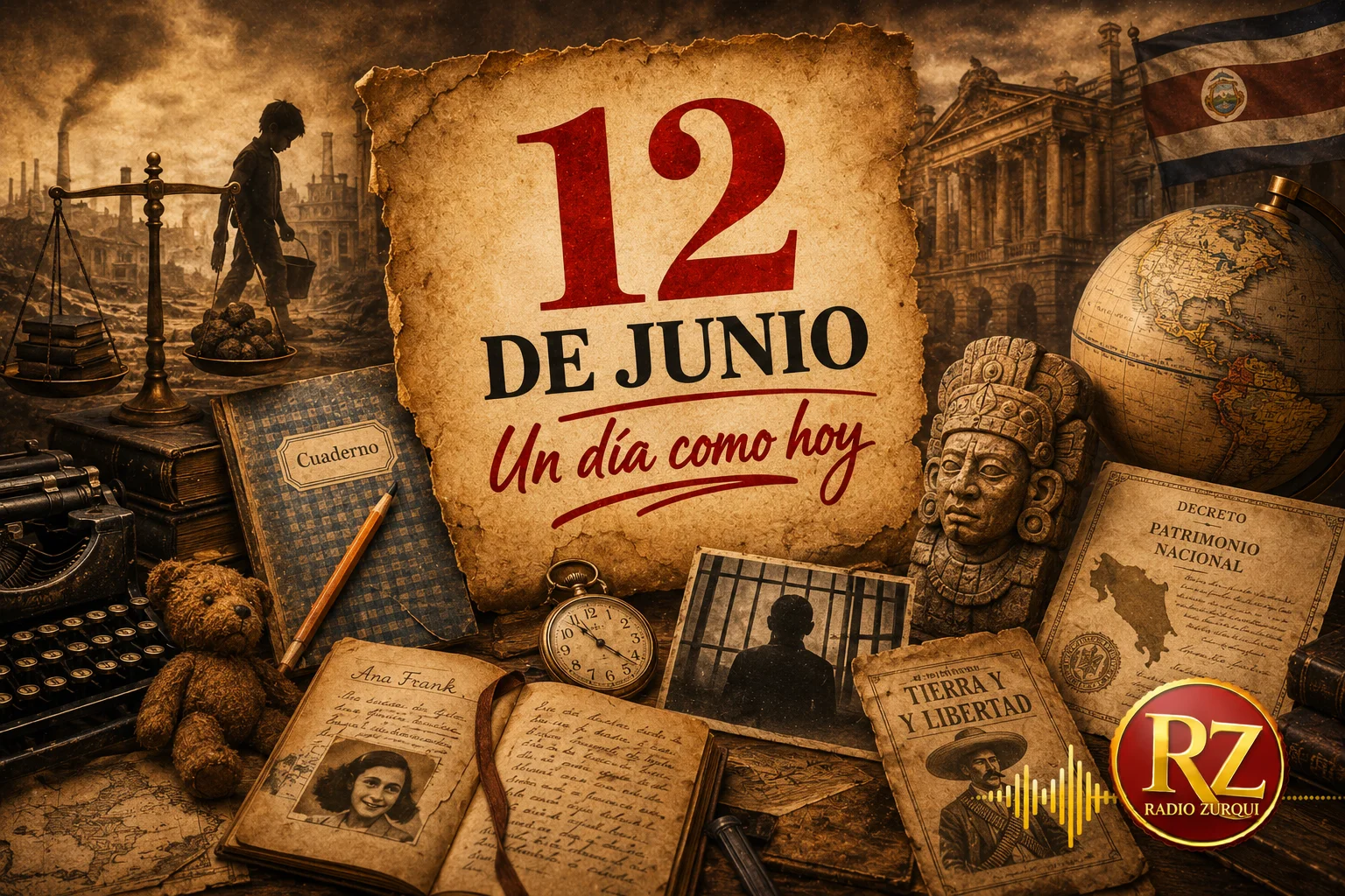 Un Día Como Hoy 12 De Junio En La Historia — Radio Zurqui