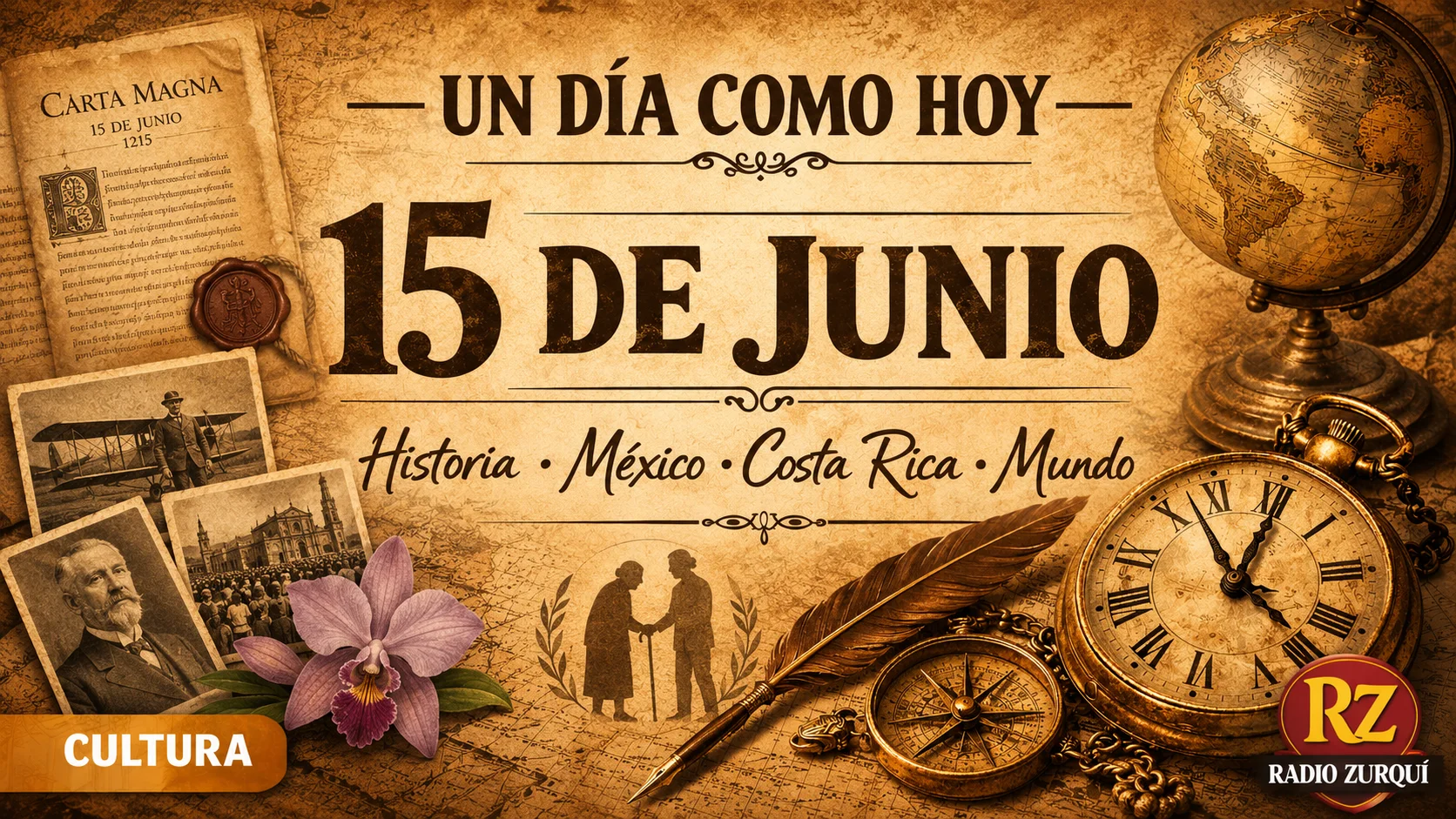 Un Día Como Hoy 15 De Junio En La Historia — Radio Zurqui