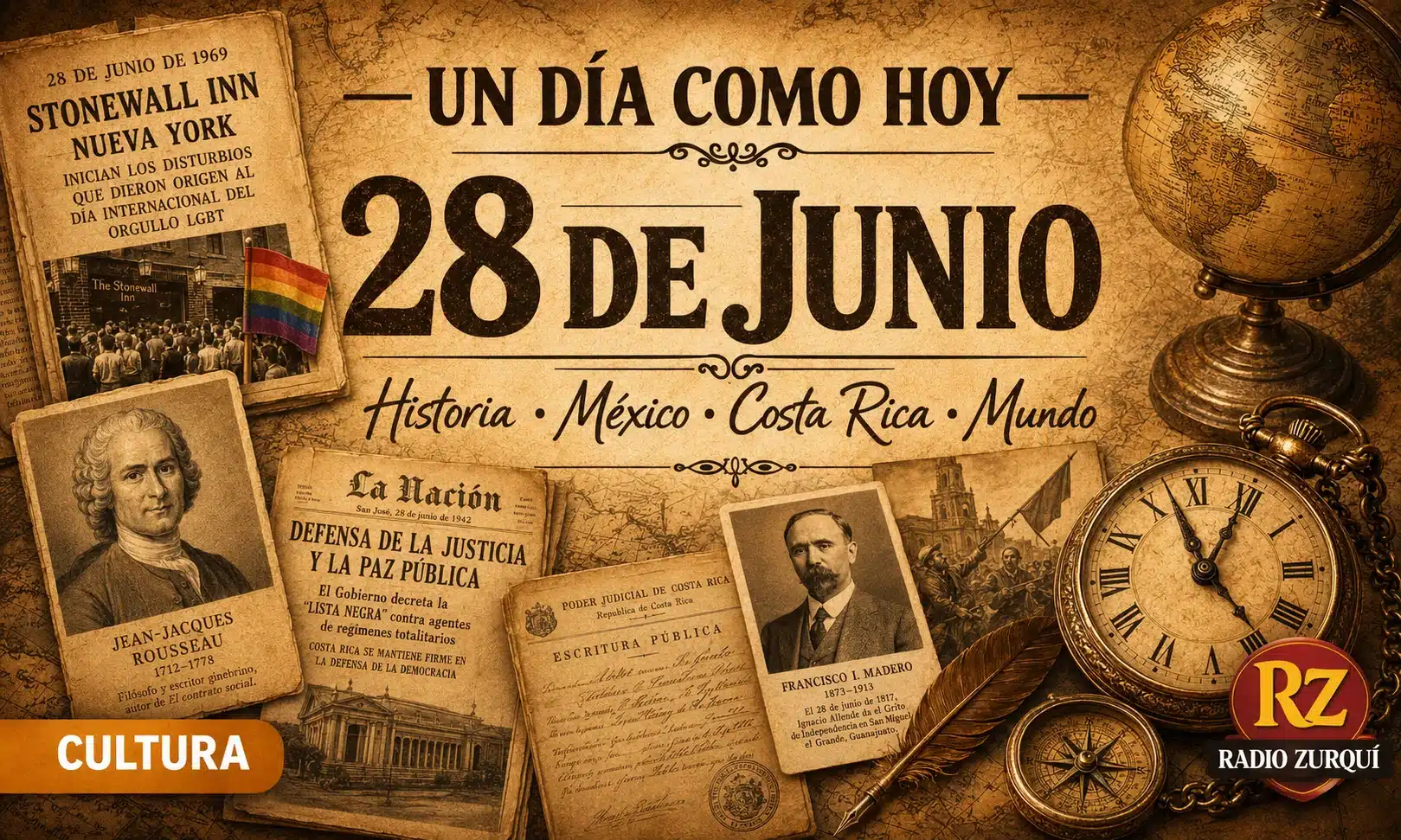 Un Día Como Hoy 28 De Junio En La Historia — Radio Zurqui