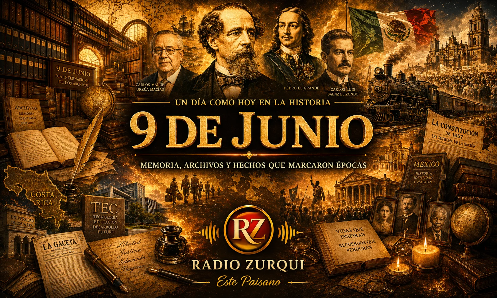 Un Día Como Hoy 9 De Junio En La Historia — Radio Zurqui