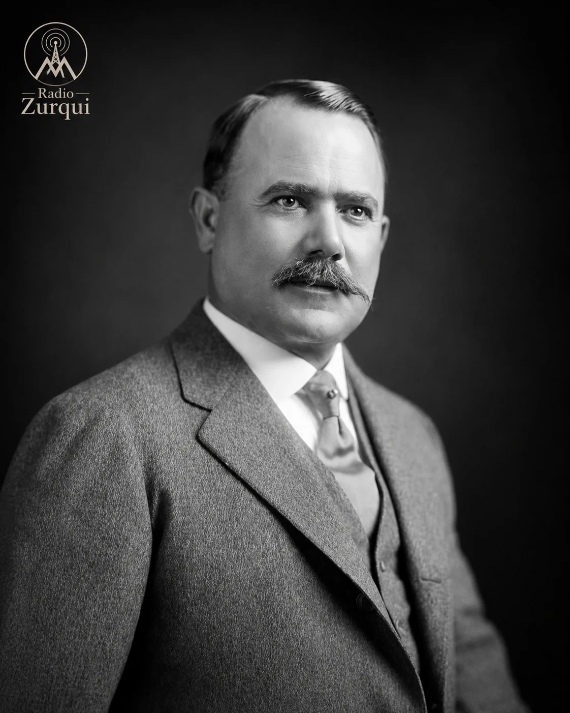 Retrato de Álvaro Obregón para la cita del día del 17 de julio en Radio Zurquí