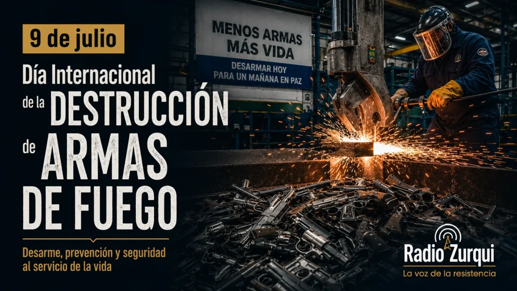 Día Internacional de la Destrucción de Armas de Fuego, desarme y prevención de la violencia