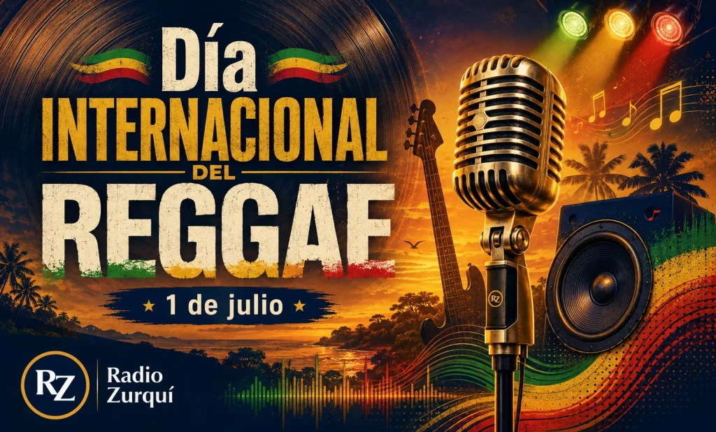 Día Internacional del Reggae, 1 de julio, imagen ilustrativa de Radio Zurquí