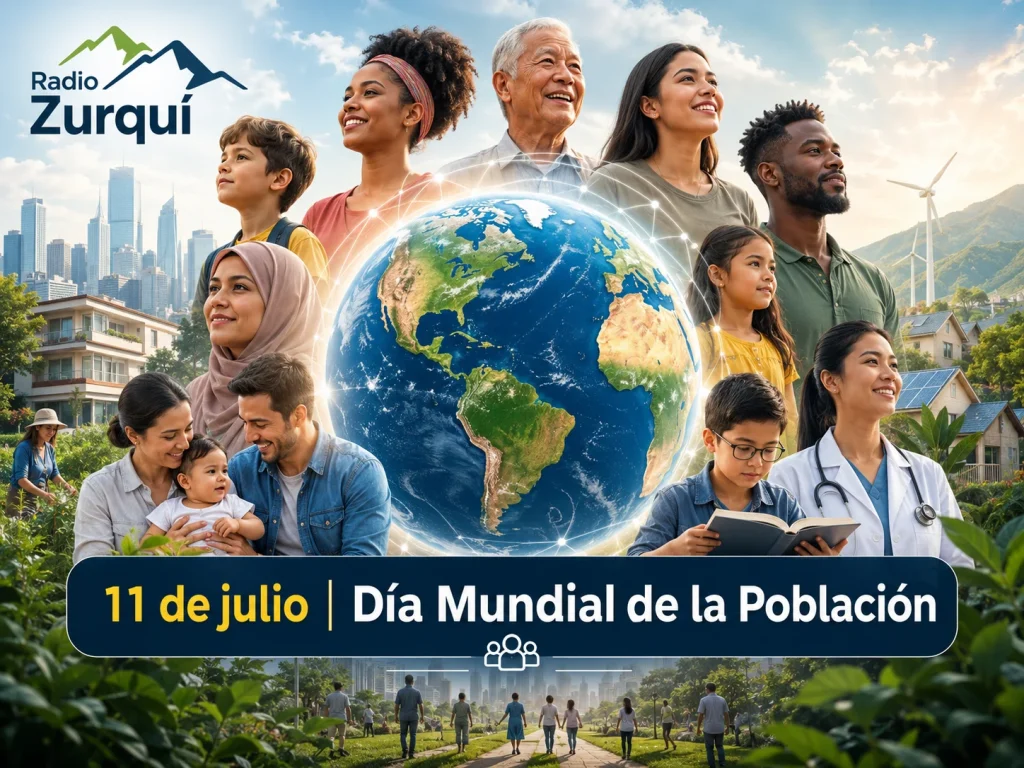 Día Mundial de la Población celebrado cada 11 de julio con diversidad, salud y desarrollo sostenible
