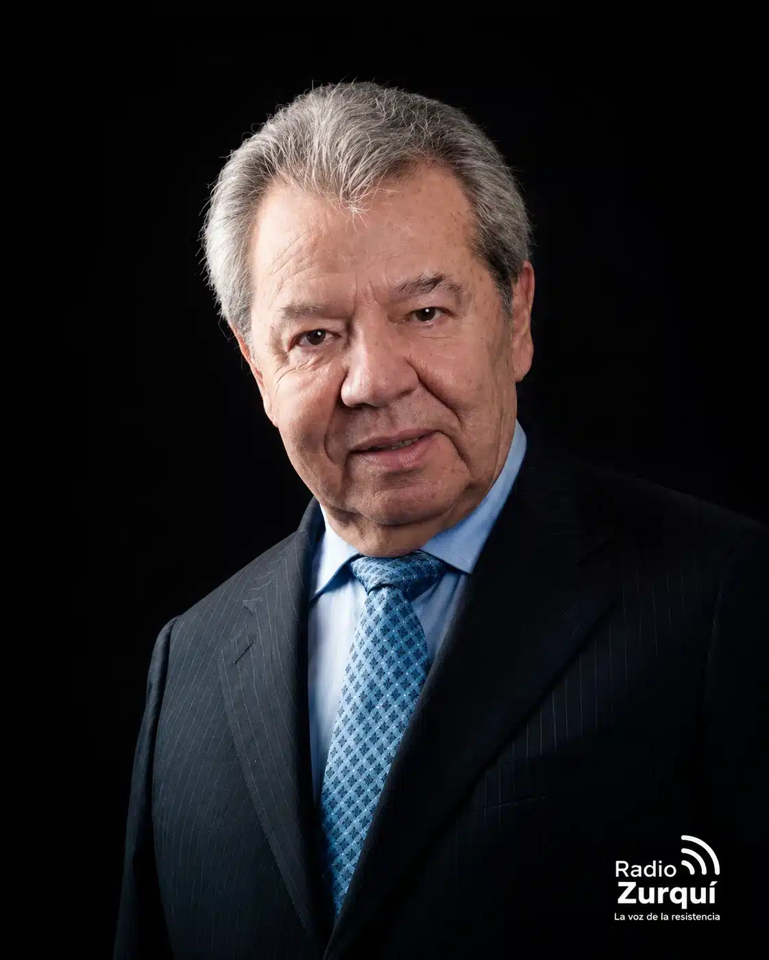Retrato de Porfirio Muñoz Ledo para la cita del día del 23 de julio en Radio Zurquí