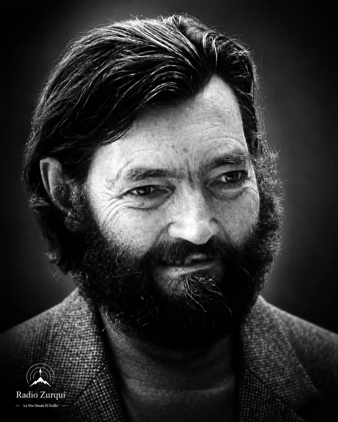 Retrato de Julio Cortázar para la cita del día del 26 de agosto en Radio Zurquí