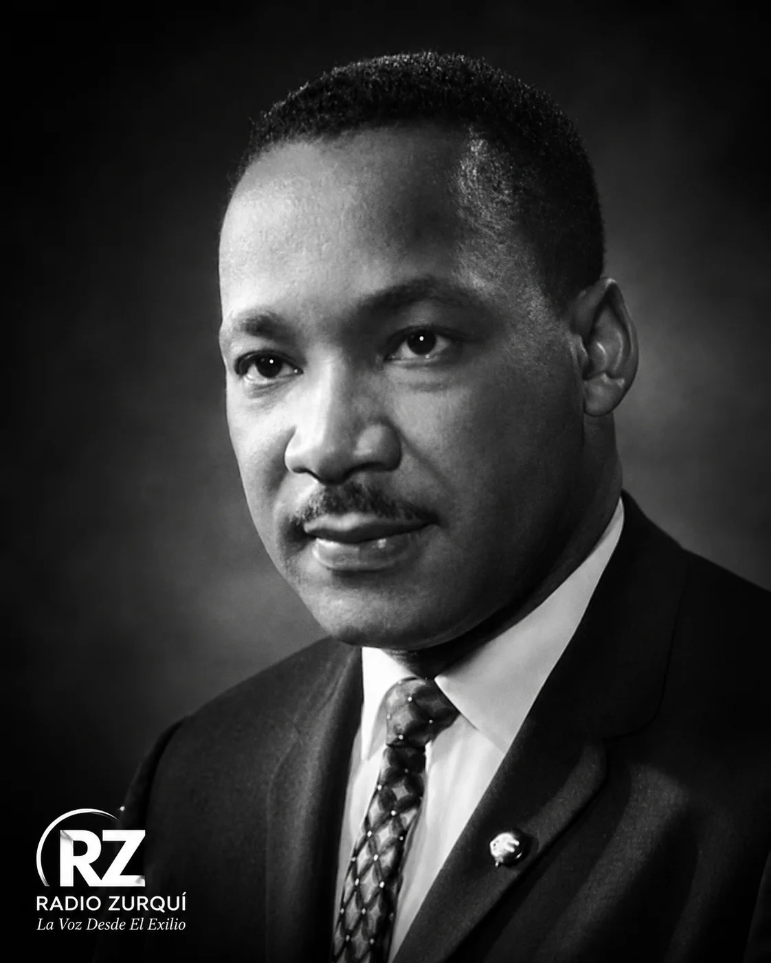 Retrato de Martin Luther King Jr., autor del discurso I Have a Dream pronunciado el 28 de agosto de 1963