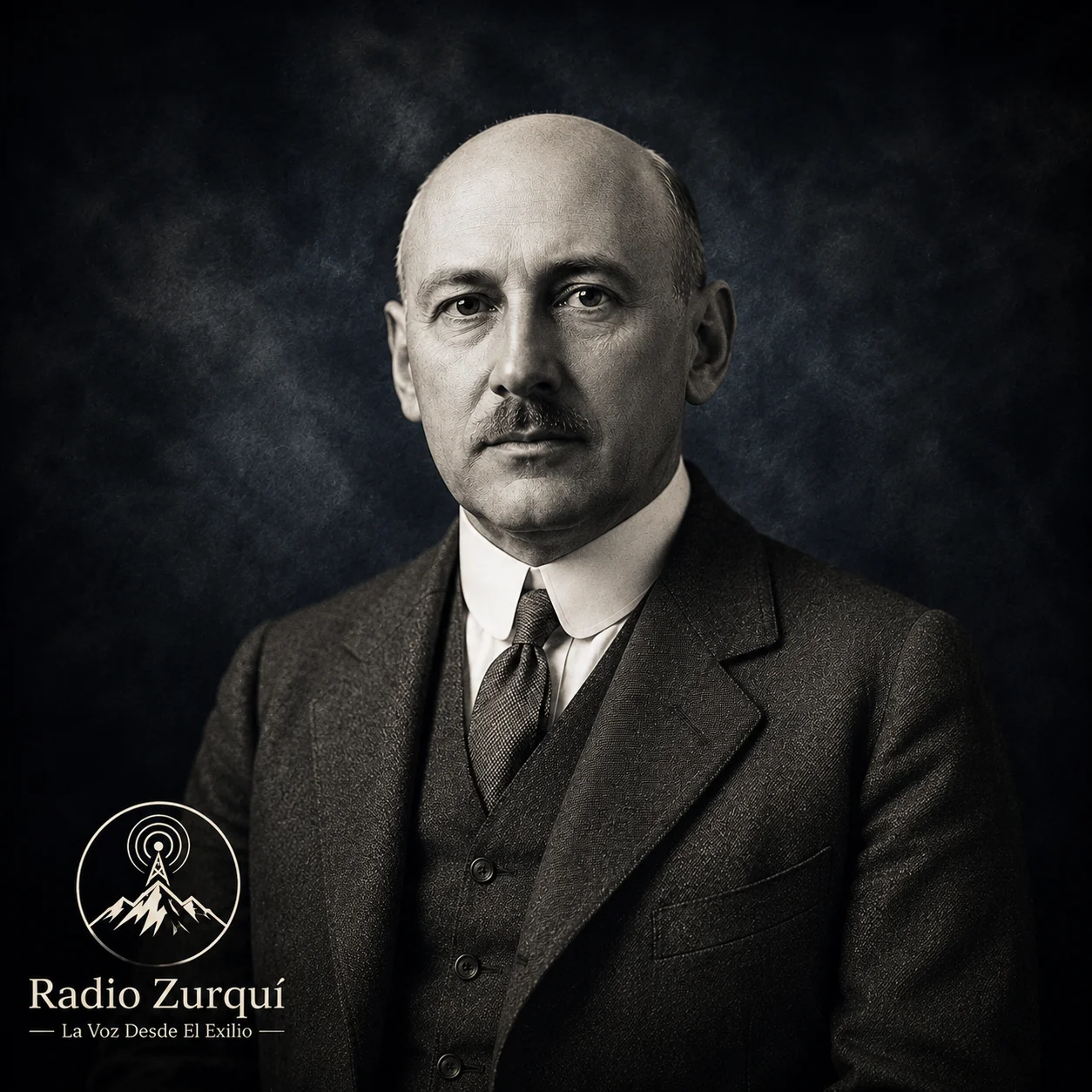 Robert H. Goddard en retrato editorial para la sección Cita del día de Radio Zurquí