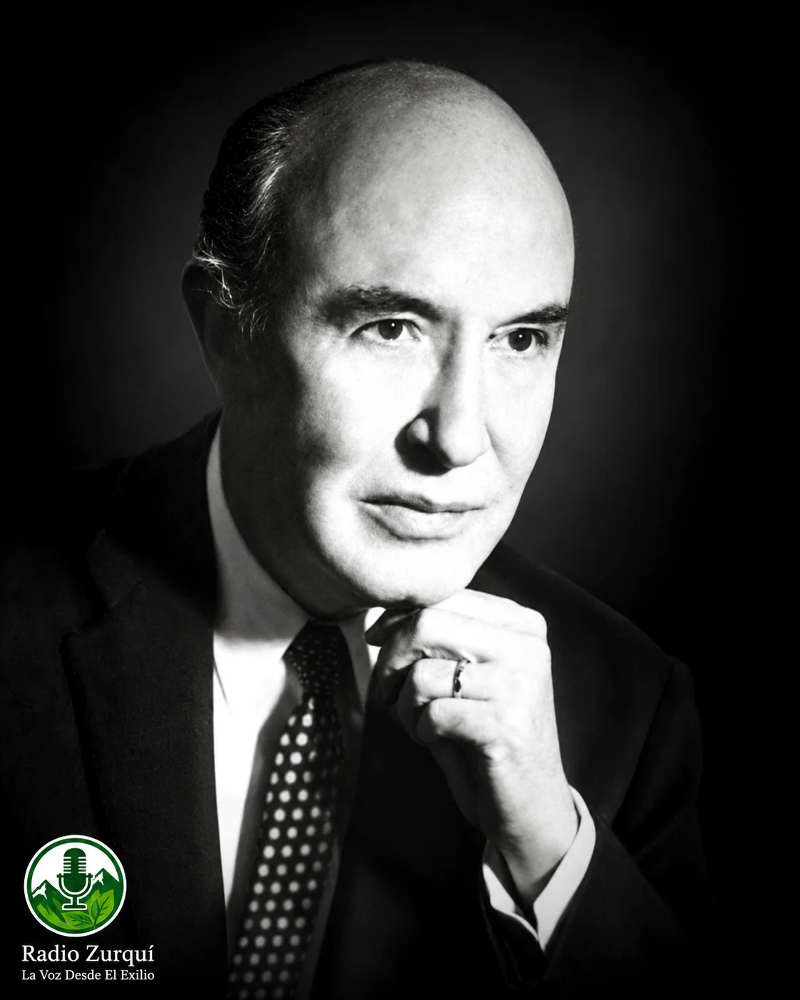 Alfonso García Robles en retrato para la cita del día del 2 de setiembre en Radio Zurquí