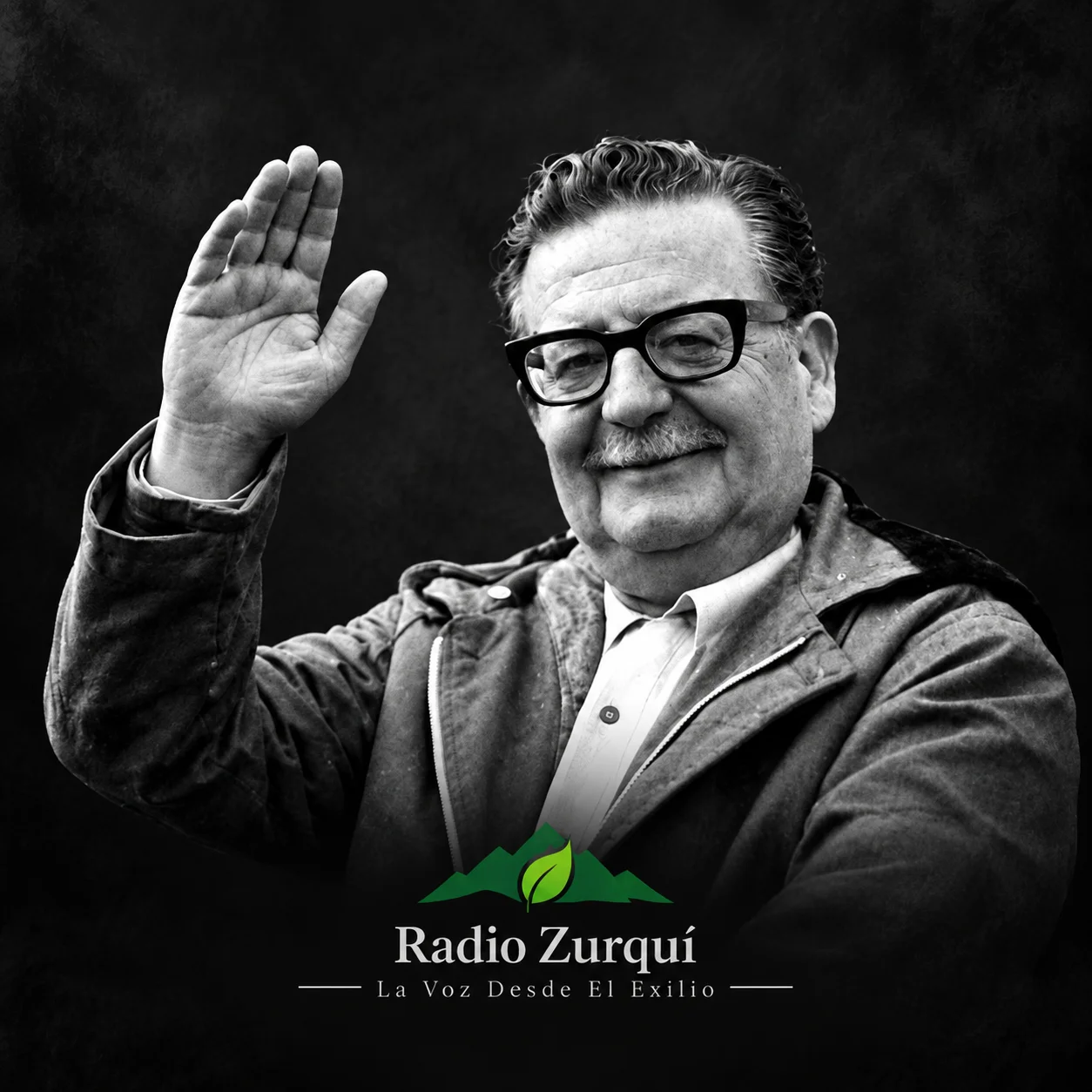 Salvador Allende en imagen histórica para la Cita del día de Radio Zurquí